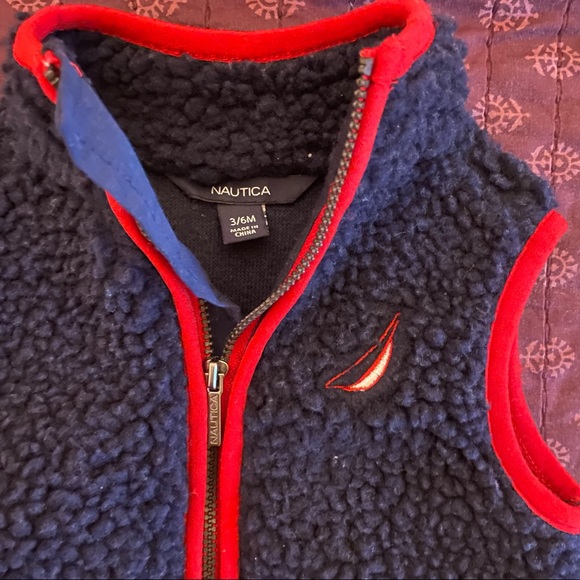 Nautica Other - Like new Nautica baby vest and matching shirt